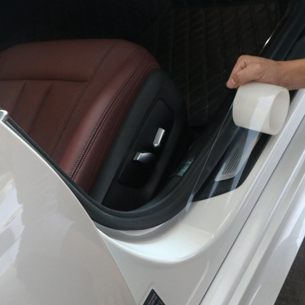 Прозора захисна плівка на пороги двері авто 10 см х 3 м Drivio24 OYQX6EI1 фото
