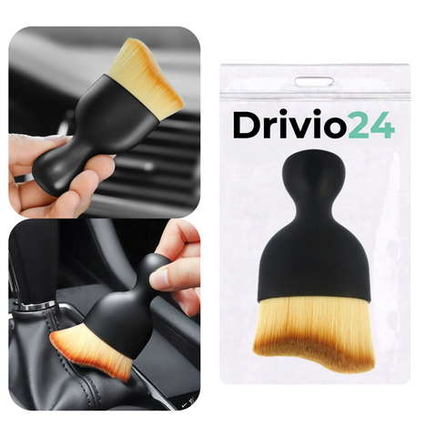 Детейлінг-пензлик щітка для чищення салону авто Drivio24 м'який 1GA3B5XQ фото